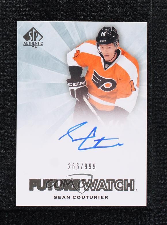 2011-12 SP Authentic Future Watch 266/999 Sean Couturier #246 Rookie Auto RC