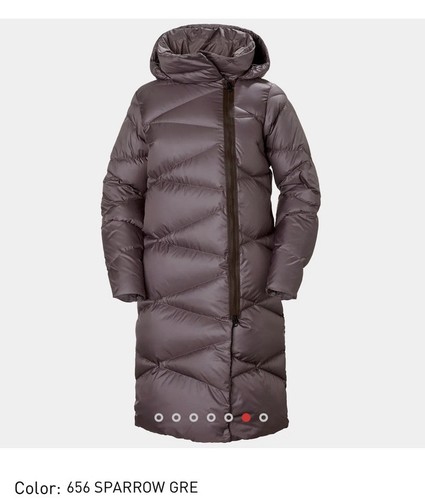Helly Hansen Women’s Tundra Down Coat - Large Utility Sparrow - Picture 6 of 21