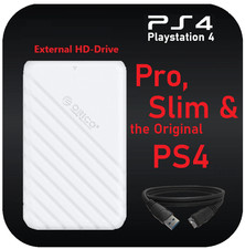 1TB Portable External USB 3.0 Hard Drive Storage HDD for PS4 all models 