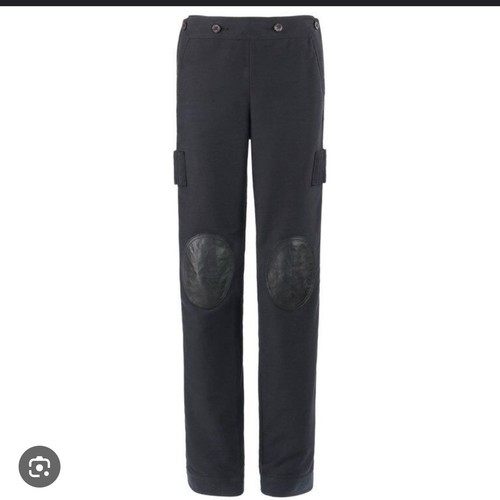 Genouillères cuir taille haute ALEXANDER MCQUEEN A/W 2003 "Scanners" taille 42