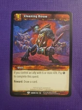 Cleaning House - Crown of the Heavens - 195/198 - WoW TCG - Common