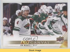 2022-23 Upper Deck Series 1 UD Canvas Jon Merrill #C41 READ 0s9c