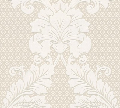 Architects Paper Luxury Wallpaper, Barock Tapete, creme, bronze 305441