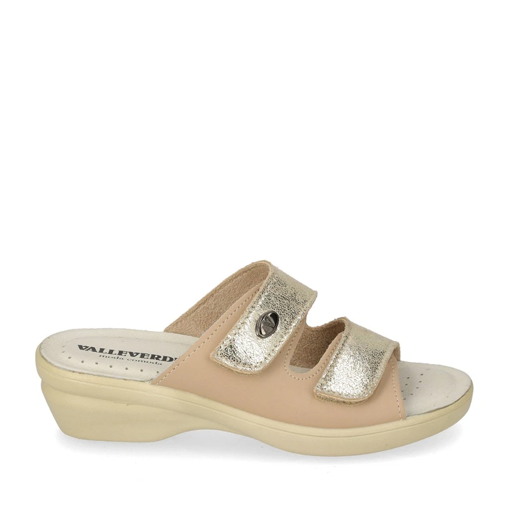 Valleverde SCARPE CIABATTE SANDALO DONNA 25306 PELLE BLU ORIGINALE PE 2023 Taglia 39 Colore Blu 114698674