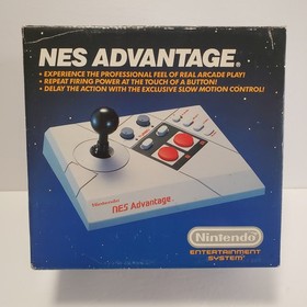 Nintendo NES Advantage Controller Joystick w/ Box NO Foam Inserts TESTED READ