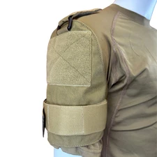 Coyote CIRAS Ballistic Deltoid Protectors – New with Defects *mocinc.1982*