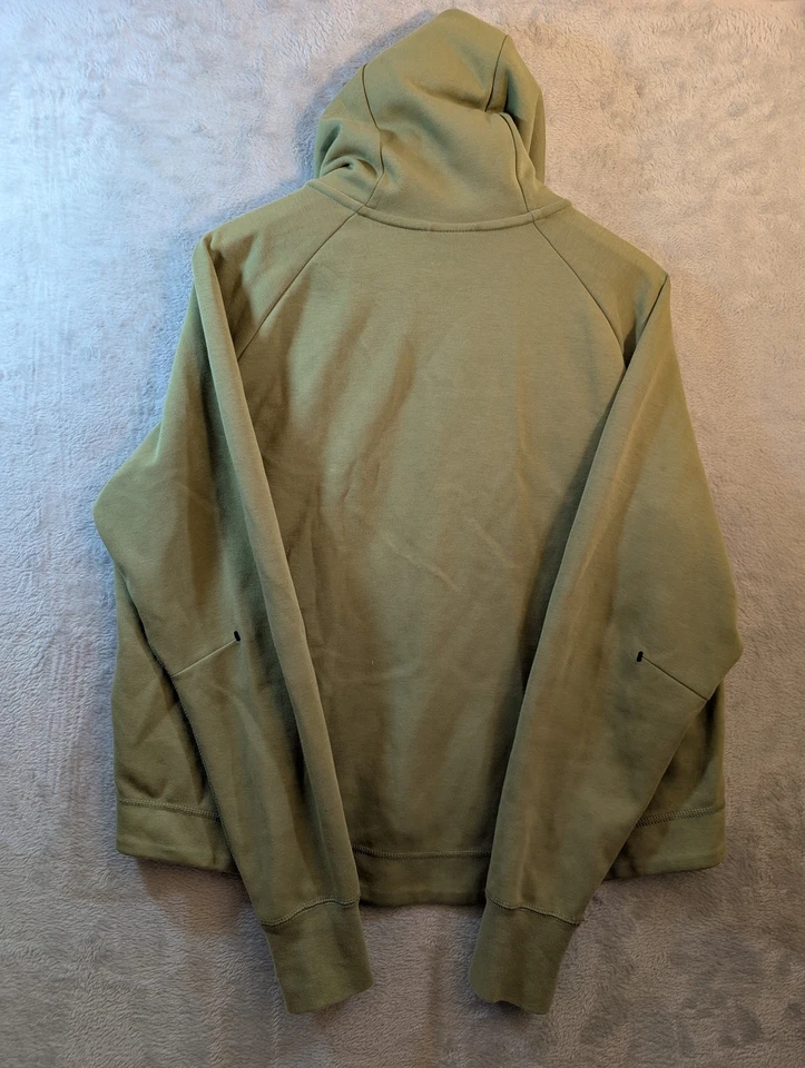 Nike Tech Fleece Full-Zip Hoodie Mens L Oil Green Sage CW4298-334 Windrunner, photo 2 of 5