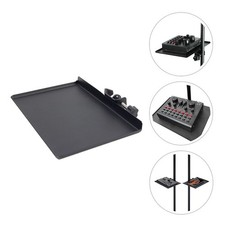 Sound Live Broadcast Mic Iron Rack Stand Tray Microphone Clamp Holder Sound Tray