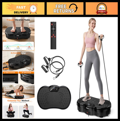 Whole Body Vibration Plate Exercise Machine for Weight Loss, 300 Lbs Capacity, 1