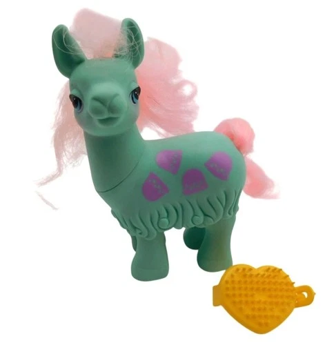 Hasbro My Little Pony G1 Cha Cha the Llama Toy Figure 1988 Brush Vintage