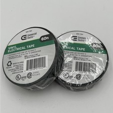 NEW  2 Pack Commercial Electric Vinyl Electric Tape 3/4 in. x 60 ft. 505 764