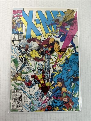 X-Men #3 Vol 2 1991 Series Marvel Comics 1991 (B)