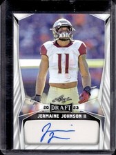 Jermaine Johnson II 2022 Leaf Draft #BA-JJ4 Auto
