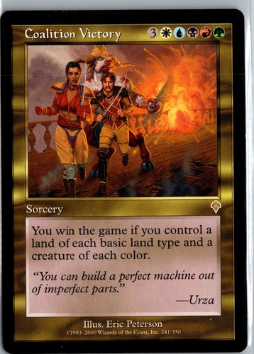 Magic Mtg Japanese Invasion Coalition Victory near mint | eBay