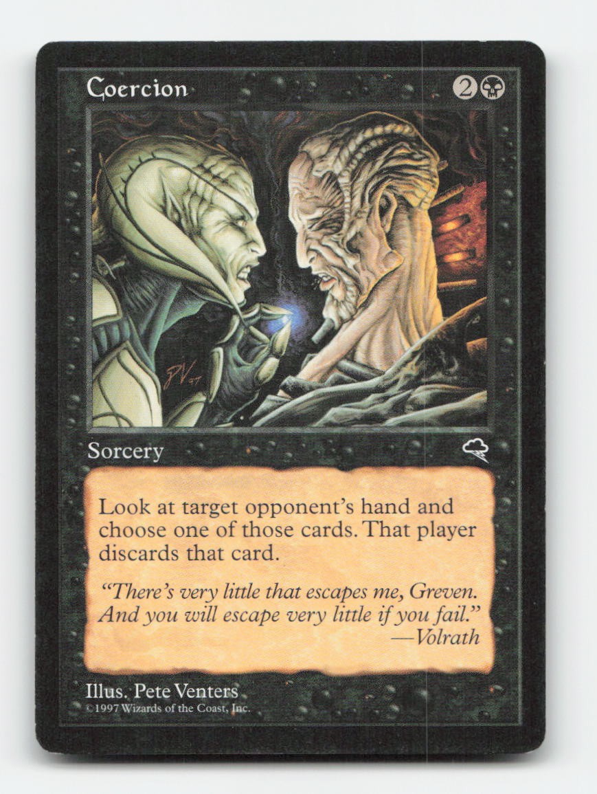 Coercion 113 - C TMP - Magic: The Gathering LP