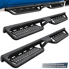 Fit 2025-2026 Toyota 4Runner Side Steps Running Boards Drop Nerf Bar BLK