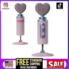 Kawaii USB desktop Recording Mic Studio Quality Microphone Condenser Computer PC