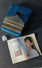 Thumb Piano Kalimba Musical Instrument 17-Tone Keys Finger for Kids and Adults