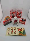 Vintage Coca Cola Collectibles Mixed Lot Of 9 Pieces Coca-Cola Gifts Read Desc.