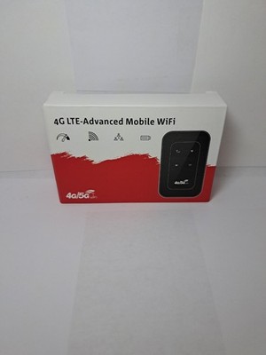 4G/5G LTE Wi-Fi Hotspot Modem Unlocked Portable Wireless 150 Mbps Black