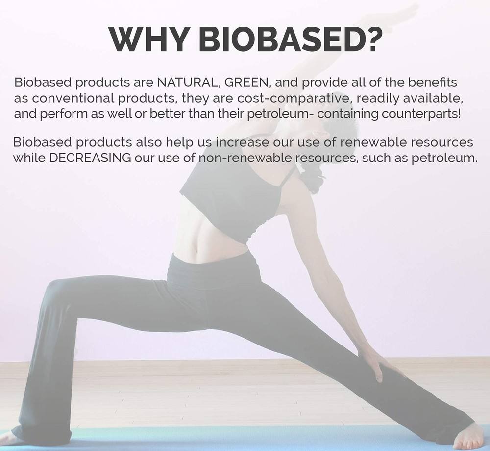 USDA Certified Biodegradable Yoga Mat Cleaner with Essential Oils - Safe for All Mats