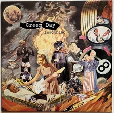 GREEN DAY - Insomniac LP Vinyl 2009 Reissue EX