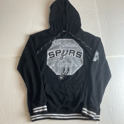 NBA Herren Hoodie San Antonio Spurs schwarz Größe M