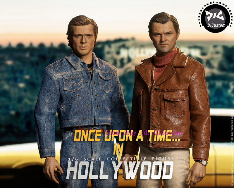 最終値下げDJ-CUSTOM 16 ワンス・アポン・ア・タイム・イン・ハリウッド DJ Custom 1/6 Once Upon Time Hollywood Leonardo Brad Pitt
