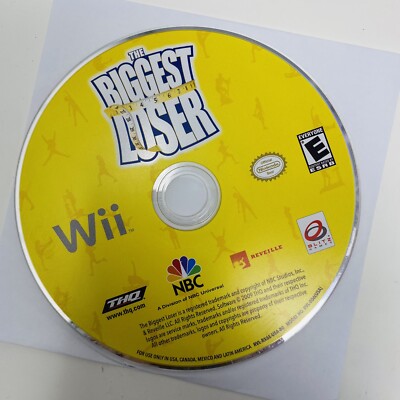 The Biggest Loser (Nintendo Wii, 2009) Disc Game Only