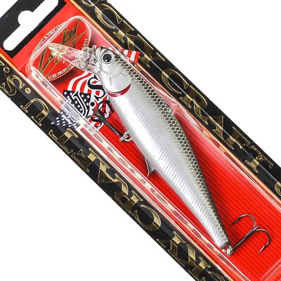 LUCKY CRAFT Pointer 100 100SP Suspending Minnow Jerkbait Lure 4'' SHINER