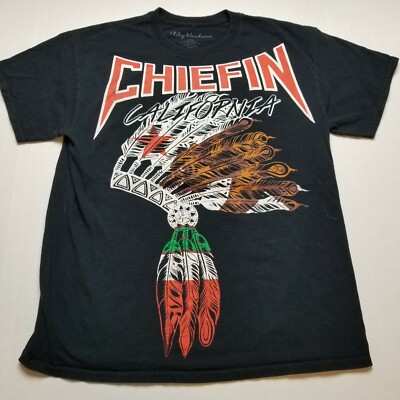 Philip Handsome Chiefin California Best Coast Tour T-Shirt Mens L Black R86  | eBay