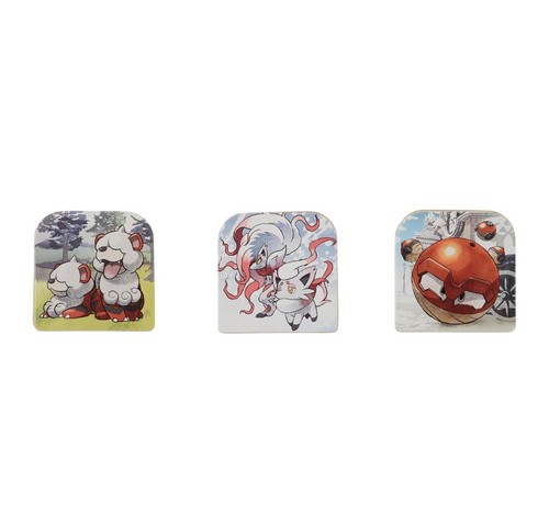 Pokemon Centro Memo Legno, Set di 3, GIORNI HISUI - Foto 2 di 4
