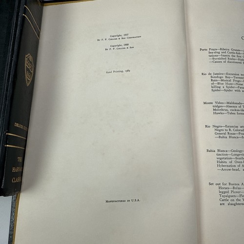 The Harvard Classics deluxe edition 1969 lot of 4 Bunyan Darwin Aesop - Picture 7 of 7