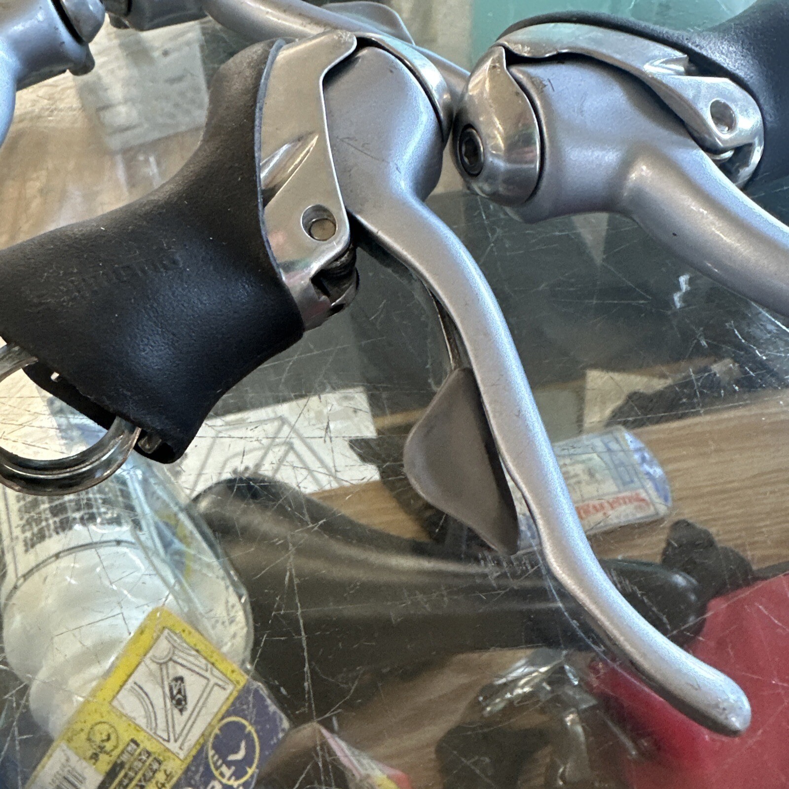 shimano 3x7 road shifters