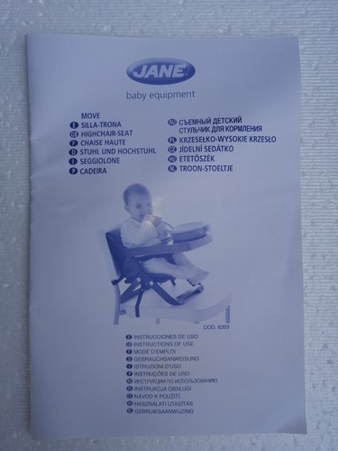 Seduta alzabimbo seggiolino seggiolone da sedia Jane Move Evo - Foto 4 di 7