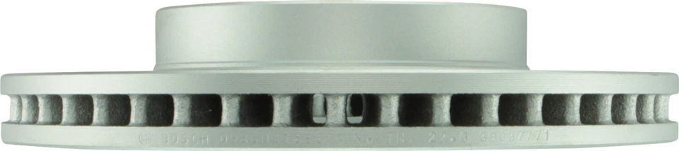 Rotor de freio a disco Bosch QuietCast dianteiro para 2011-2017 Lexus CT200h 2012 2013 2014 - Imagem 3 de 4