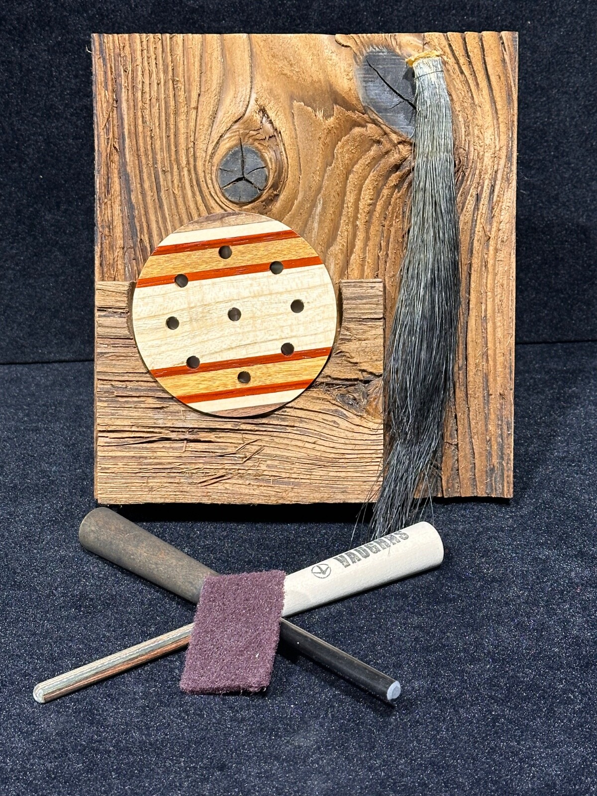 Vaughn's Custom Calls NEW 2025 Hand Laminated TITANIUM pot Turkey Call