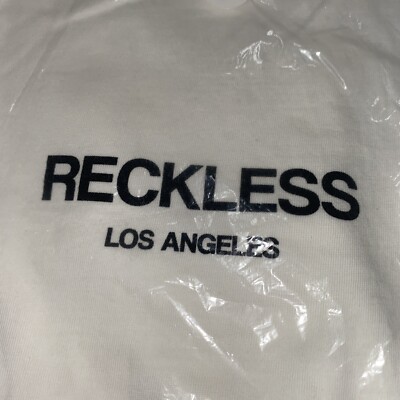 Young & Reckless T Shirt Size Small New Sealed READS Reckless Los Angeles YR Tee