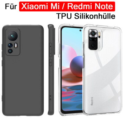 TPU Handyhülle Für Xiaomi Mi / Redmi Note Silikonhülle TPU Tasche Klar Slim Case