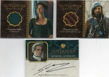 Outlander  -  Autograph & Wardrobe Card Selection NM Cryptozoic