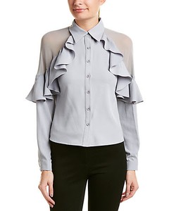 gracia ruffle blouse