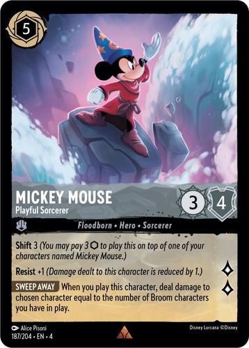 2024 DISNEY D23 EXPO LORCANA MICKEY MOUSE PLAYFUL SORCERER PROMO