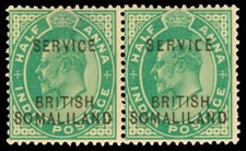 Somaliland Protectorate Scott O6V4 Gibbons O6e Mint Stamp