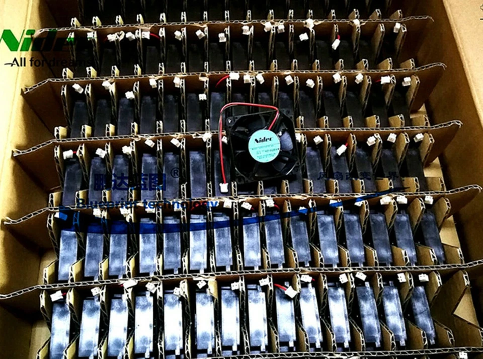 1PCS NEW NIDEC D05U-12TS1 5013 50X50X13MM 12VDC 0.06AMP 2-PIN Quiet Cooling Fan - Image 2 of 2