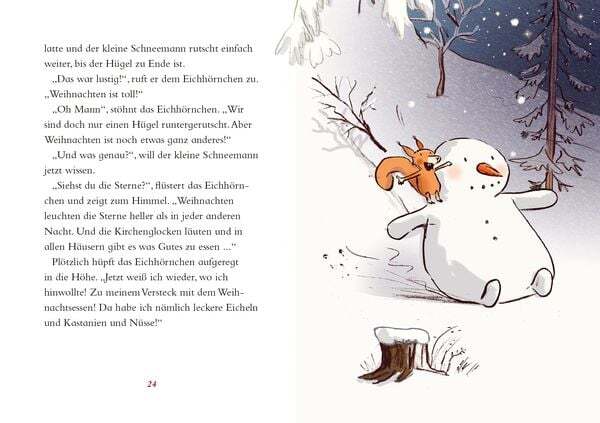 Thumbnail - Schöne Weihnachten, Kleiner Schneemann