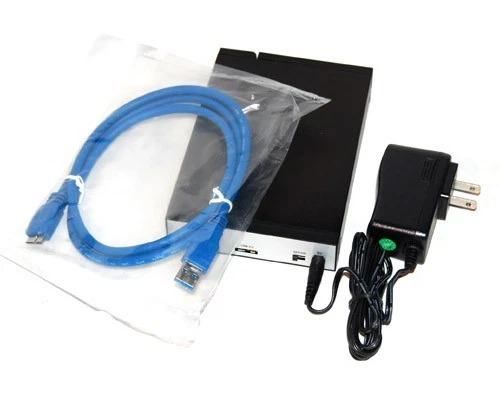 Bytecc BT-M252U3 2.5" Dual-Bay RAID 0/1 SuperSpeed USB 3.0 to Sata Ext Enclosure - Image 3 of 4