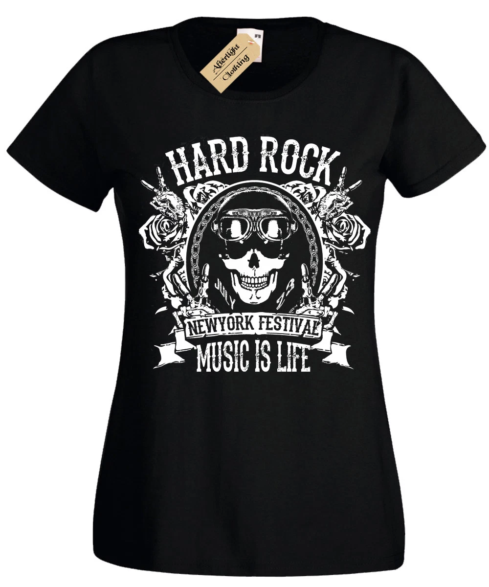 Women&#039;s Music Band T-Shirt | Plus Size | is life - rock metal | eBay