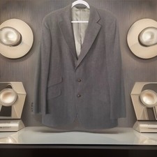 Vintage Chaps by Ralph Lauren, for Nordstroms Mens Blazer Jacket Wool Gray 42R