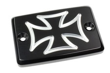 Bremszylinder-Deckel - Cross - schwarz → Kawasaki VN 2000 & Classic