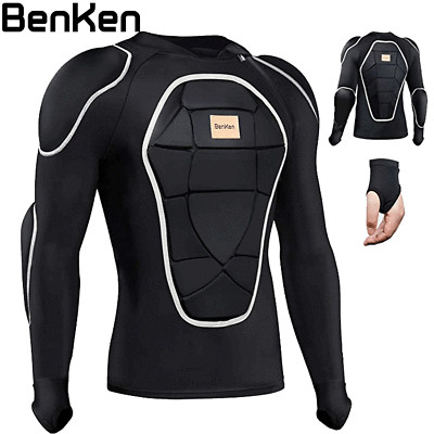 BenKen Skiing Full Body Protection Armor Jacket cycling Racing Spine Chest Gear 